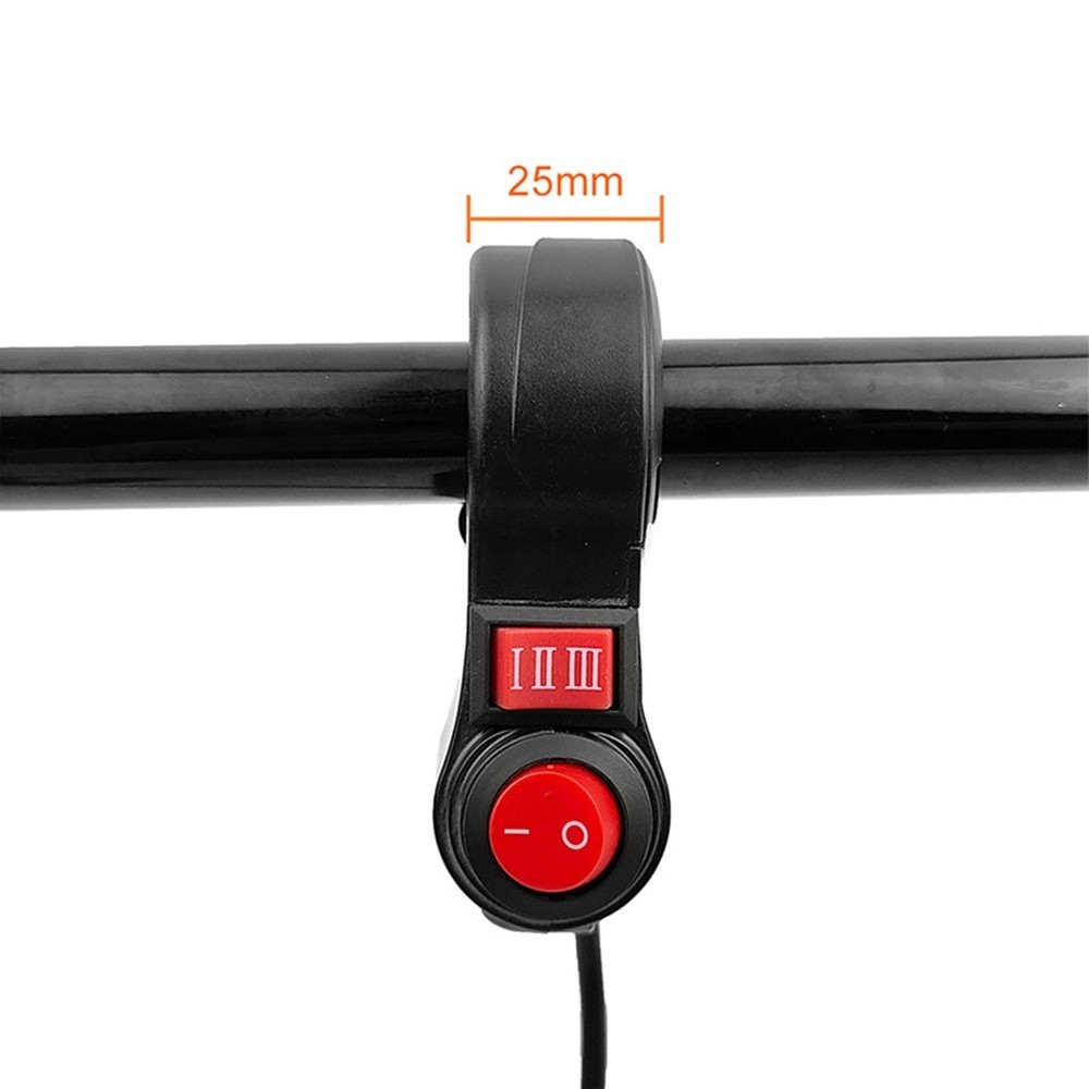 Electric vehicle speed controller + three speed + switch line length 2 meters