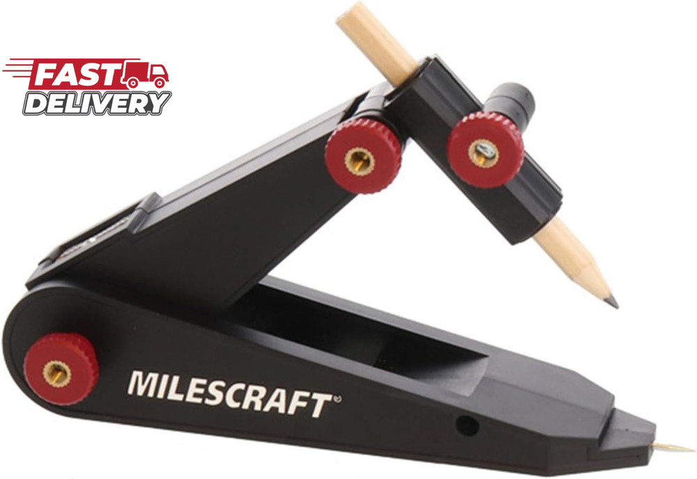Milescraft 8407 Scribetec - Scribing and Compass Tool