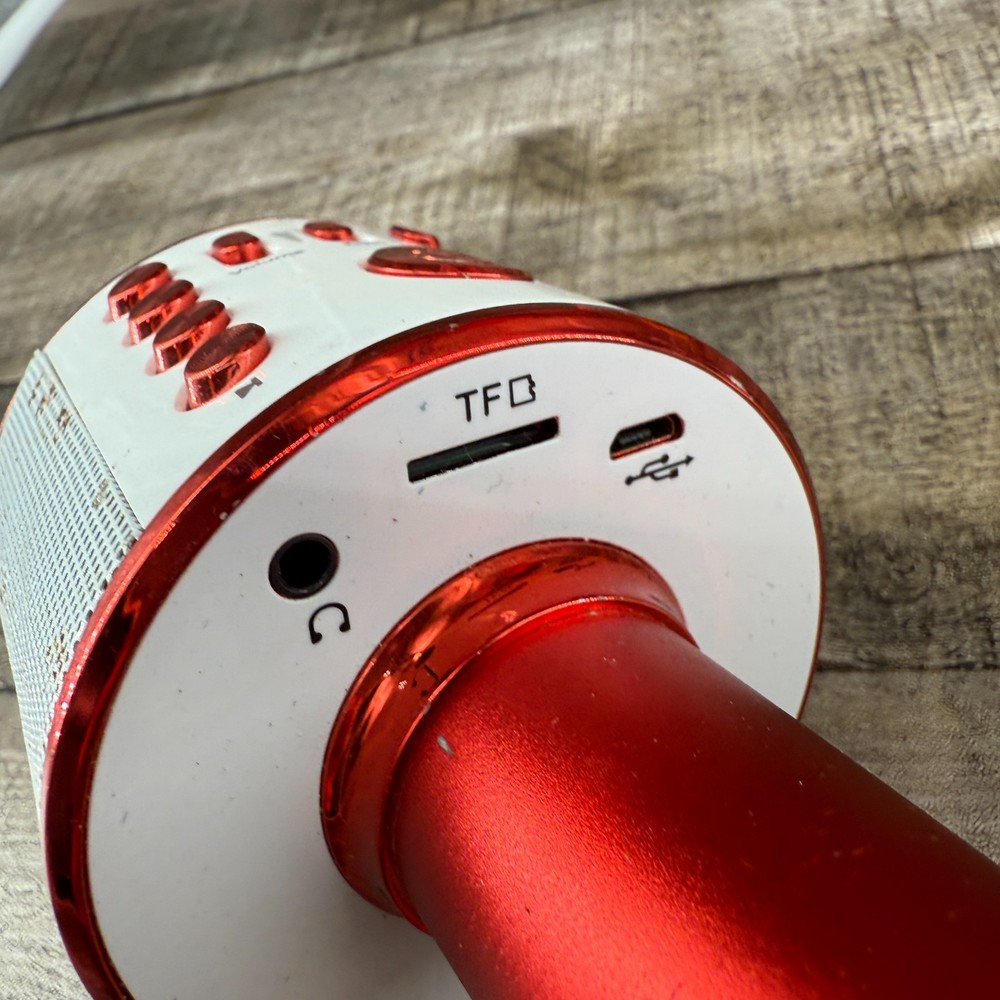 Wireless Bluetooth Karaoke Microphone Works