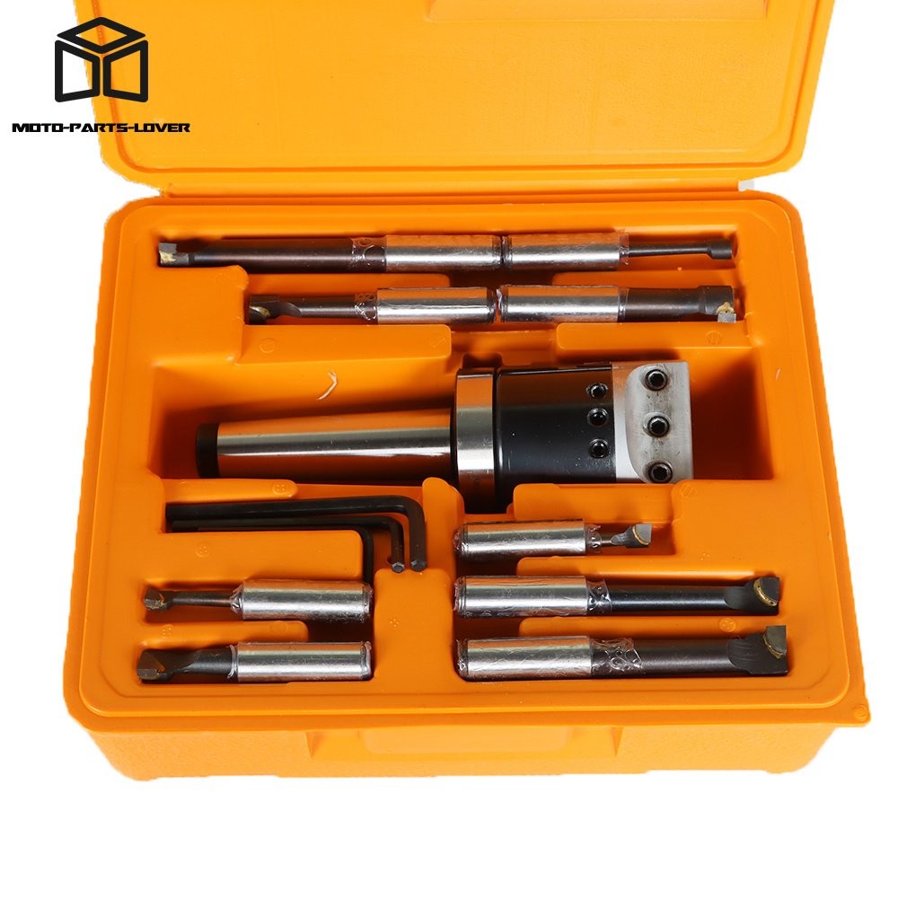 2 Inch Head & MT3 & 1/2 Inch Boring Head Boring Tool Set