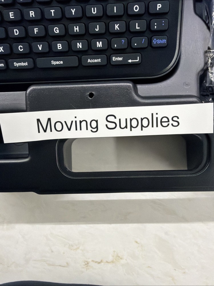Brother P-Touch PT-D600 PC-Connectable Label Maker Hard Case Power USB Complete