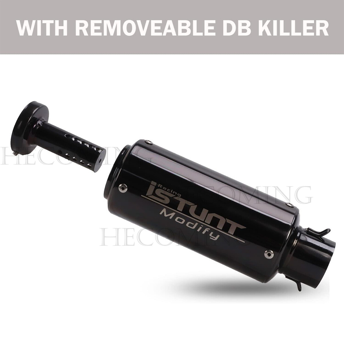 Full Motorcycle Exhaust System For Honda Grom msx 125 2021-2024 Muffler Baffle