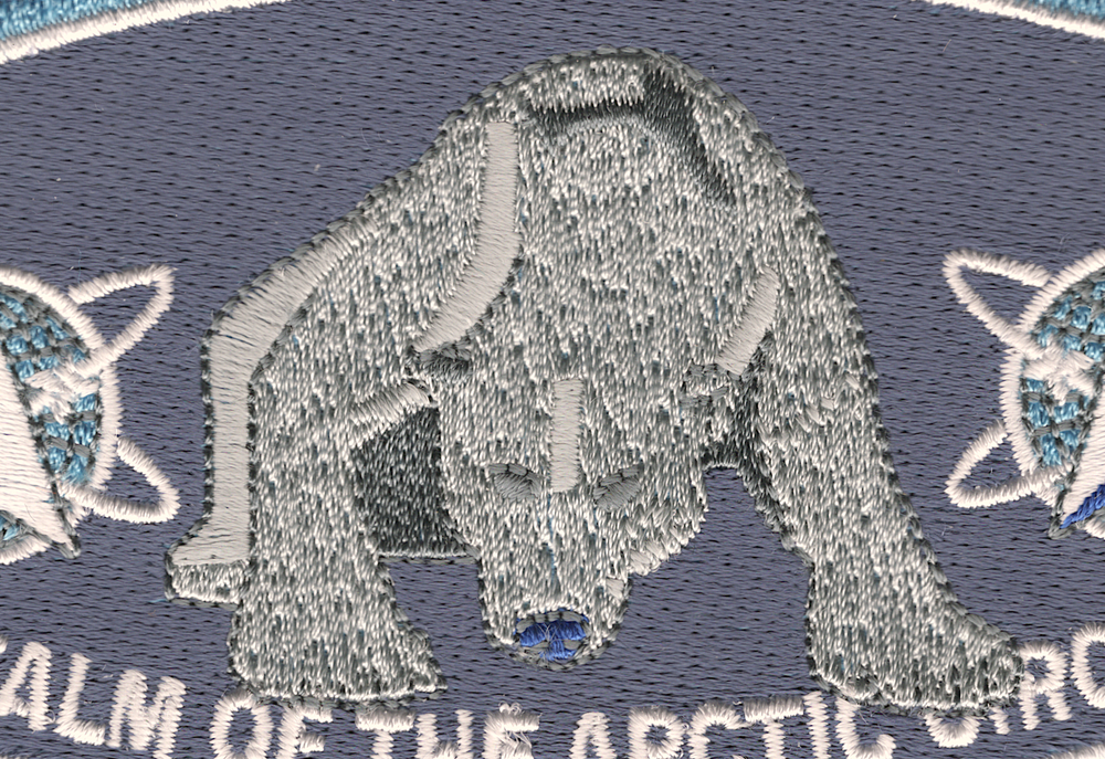 Thule Air Base Greenland Blue Nose Patch