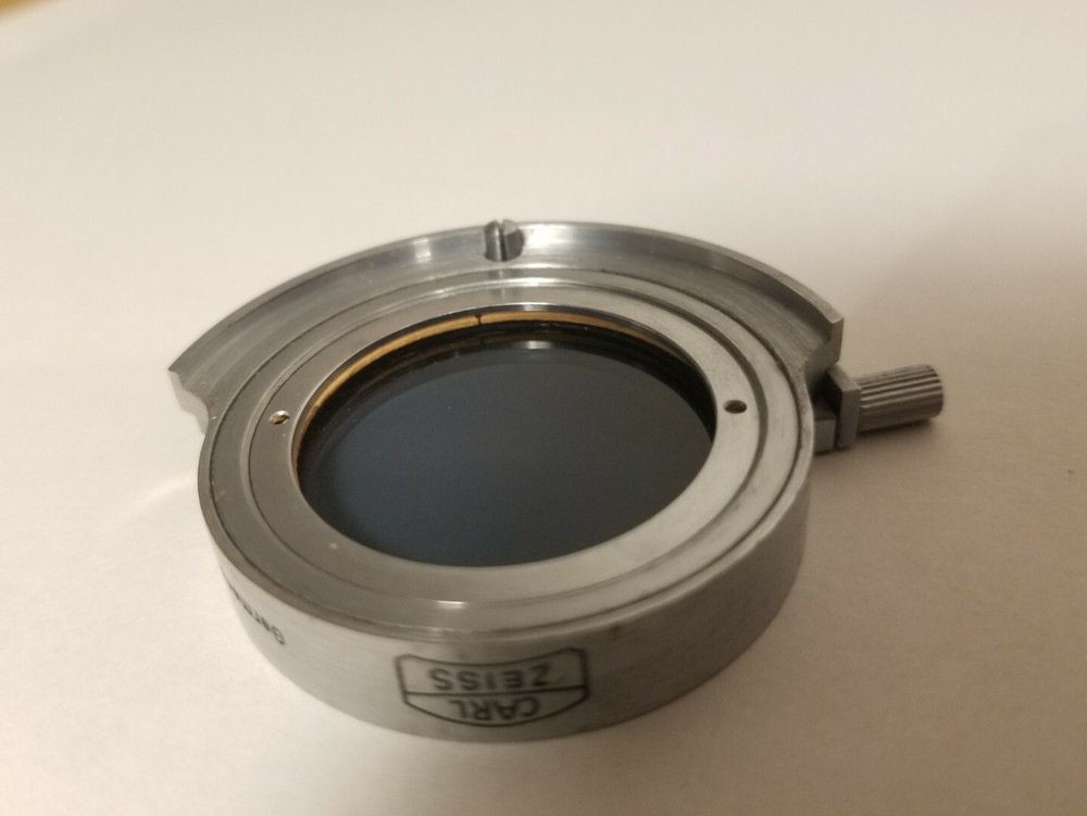 Carl Zeiss Rotating Analyzer Polarizer For Universal Microscope Reflected Light