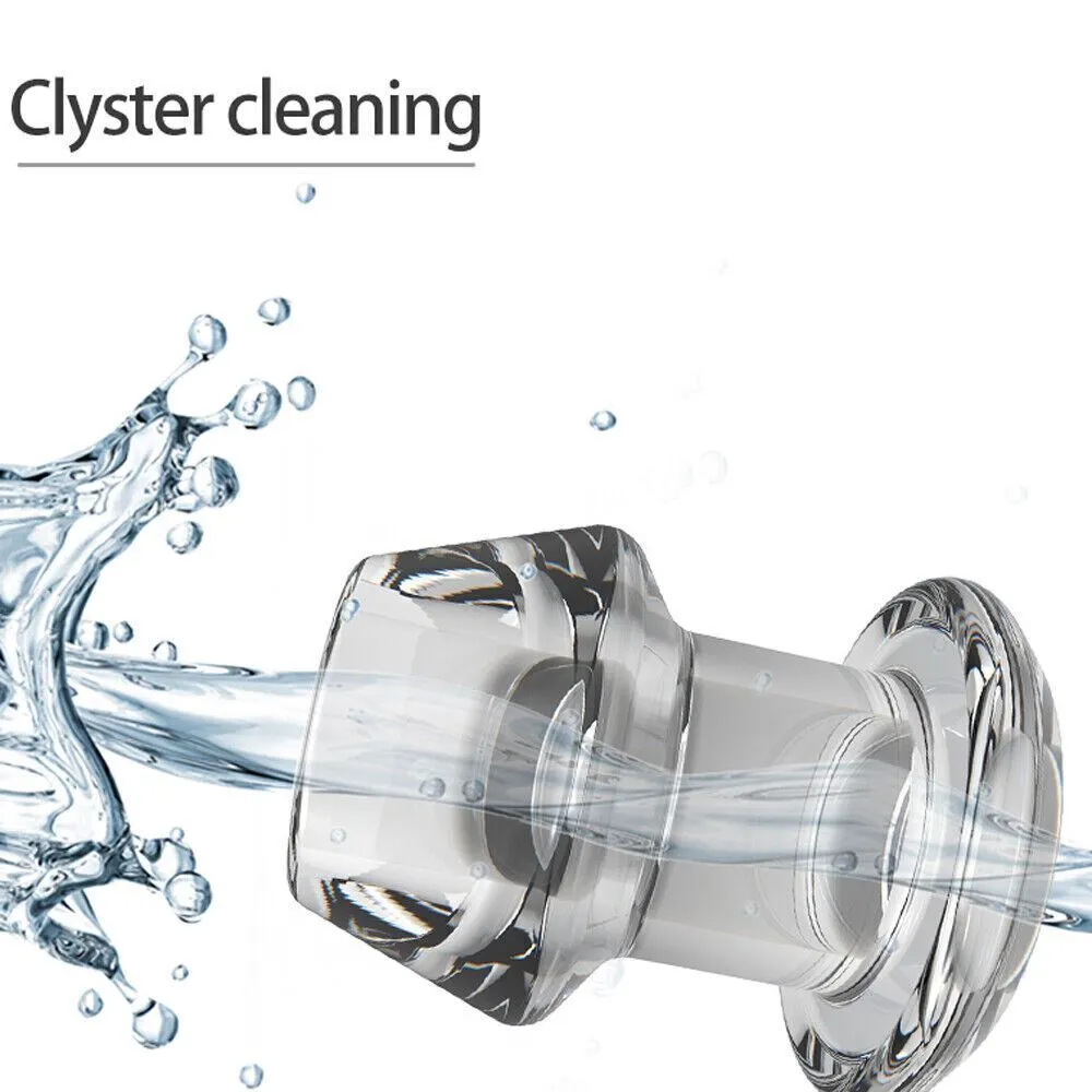 Anal Sex Spreader Clear Hollow Silicone Butt Plug Comfort Deep Access Tunnel Sex