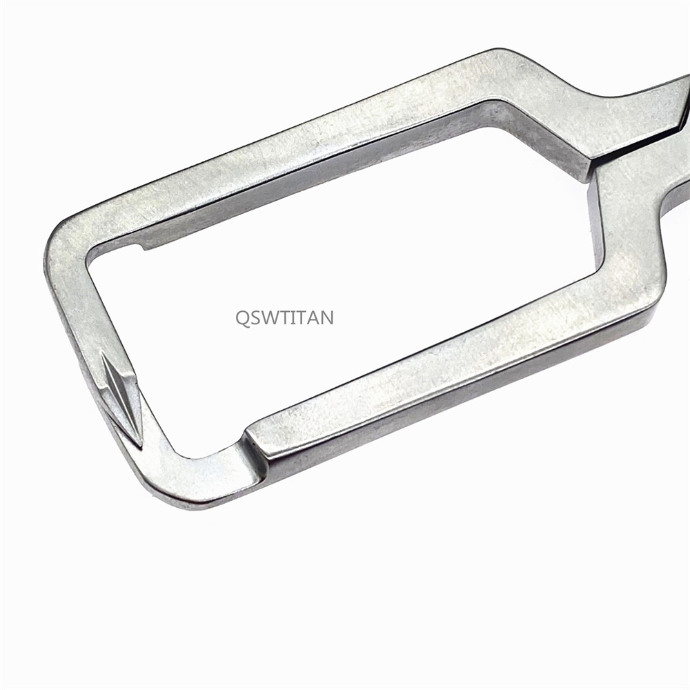 Orthopedic spinous process drilling forceps hole puncher for spinous process