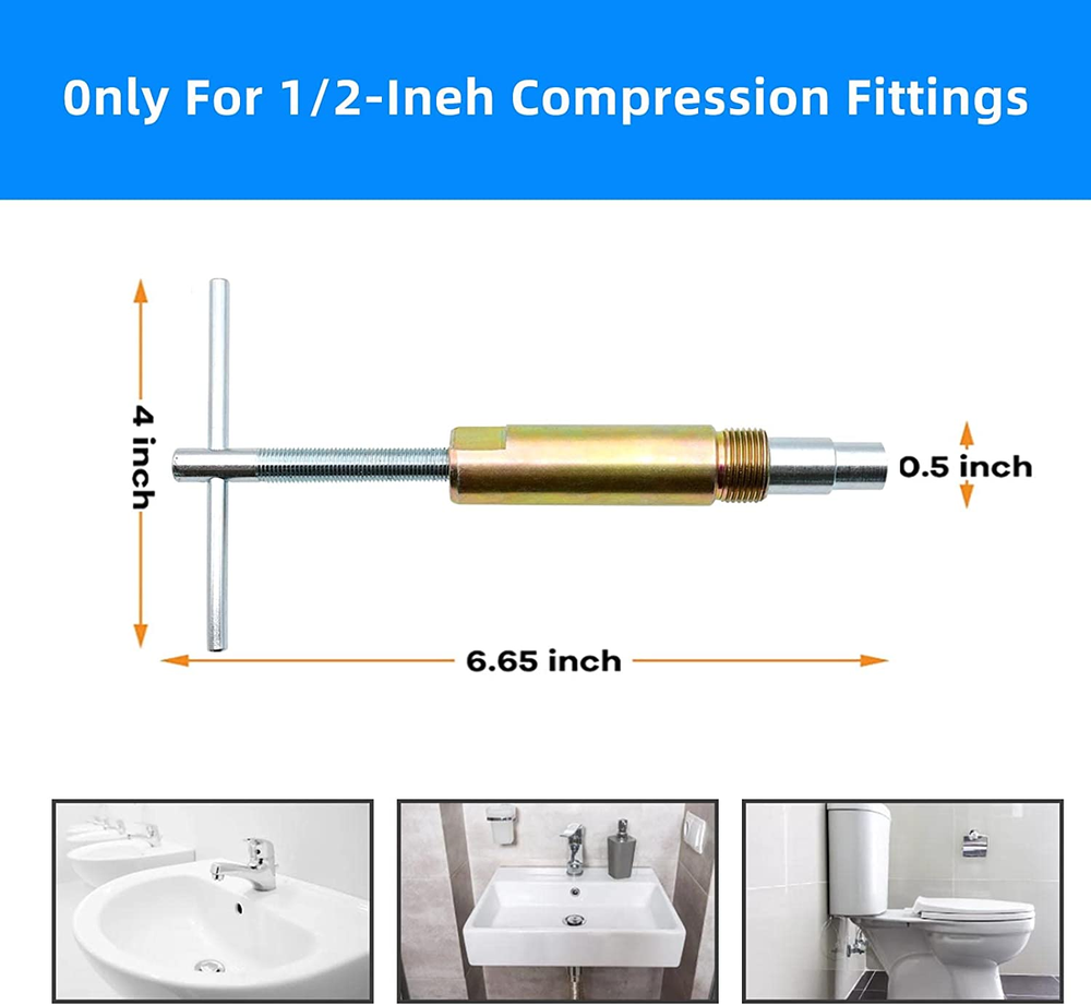 Compression Sleeve Puller Tool Remove Nut & Ferrule of Pipe, Sleeve Remover