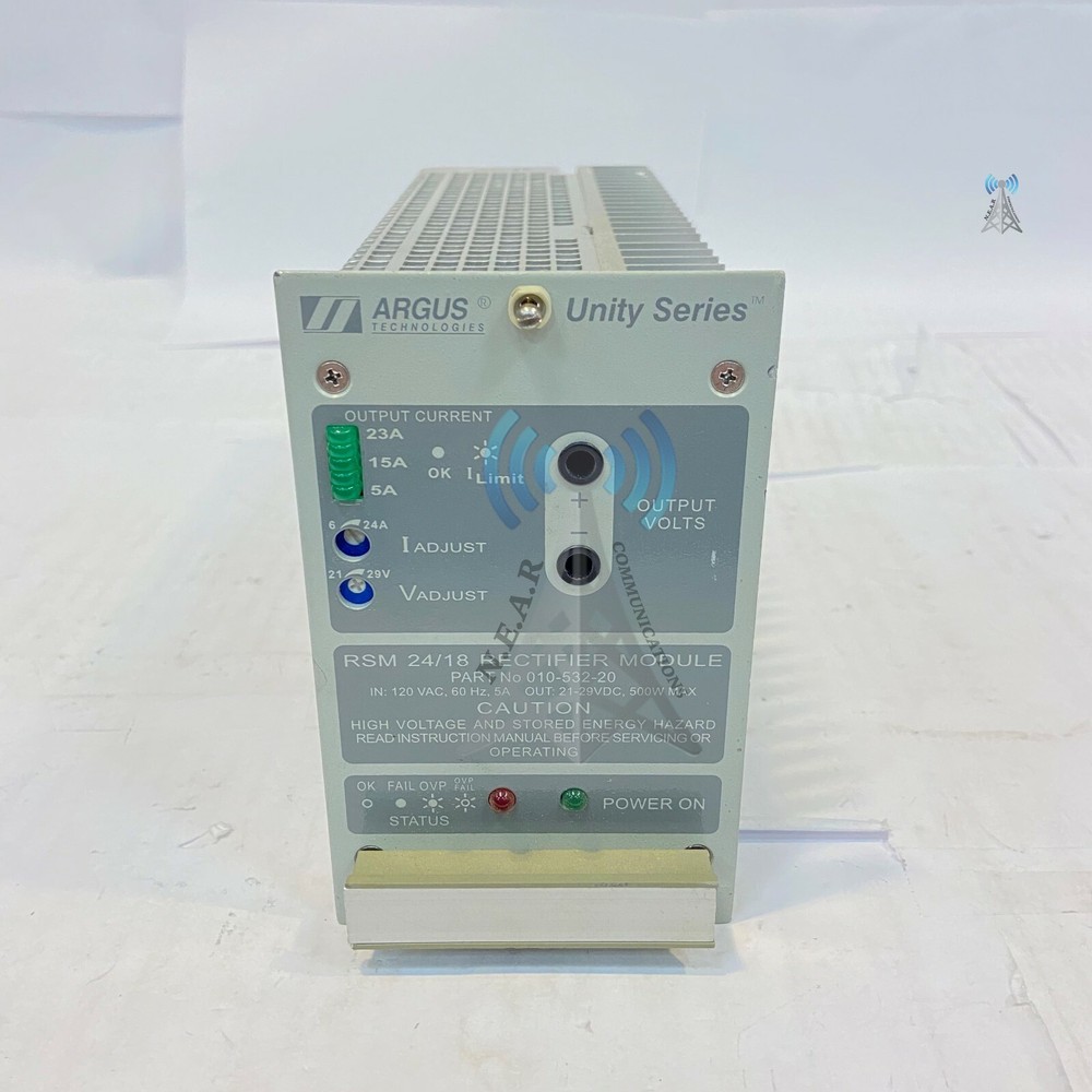 Argus, 010-532-20, RSM 24/18 RECTIFIER MODULE *RH090220