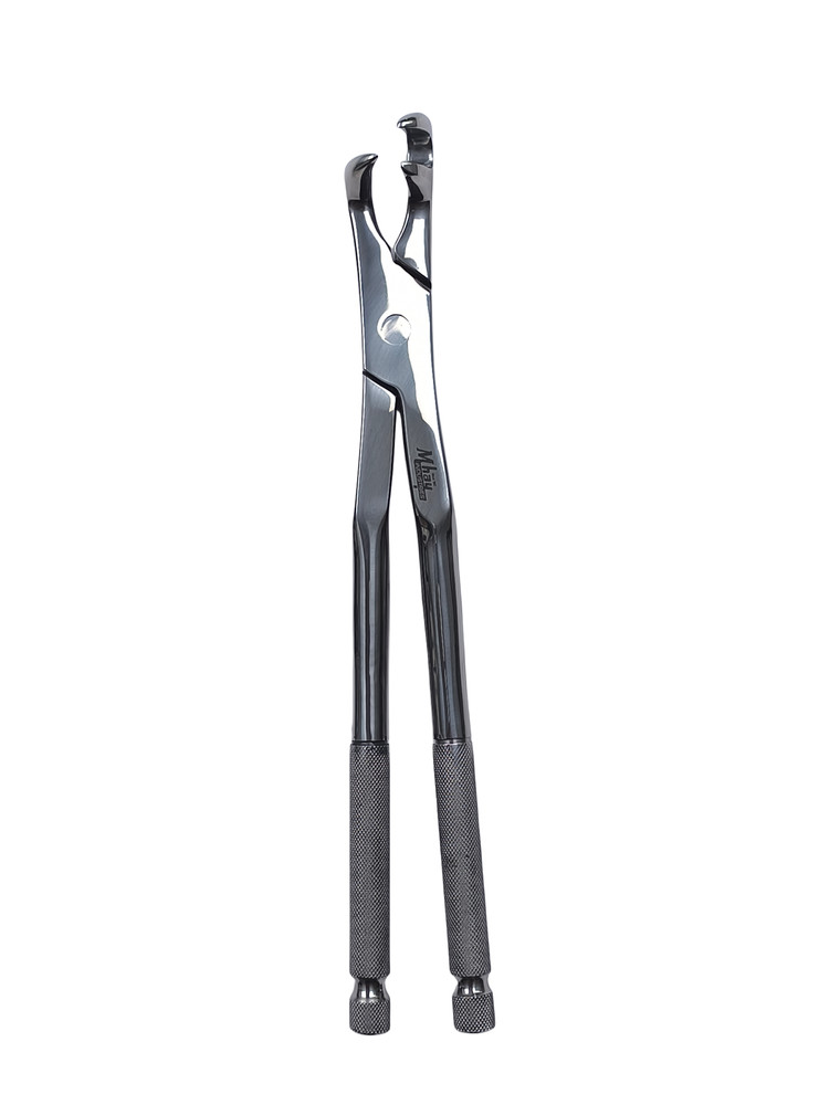 Three Prong Off Side Pony Forceps 12"
