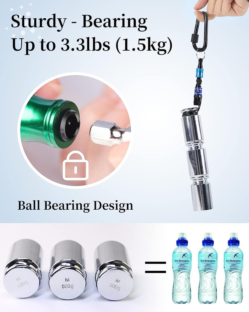 14PCS 1/4" Hex Shank Quick Release Keychain Screwdriver Drill Bit Holder Bit Set