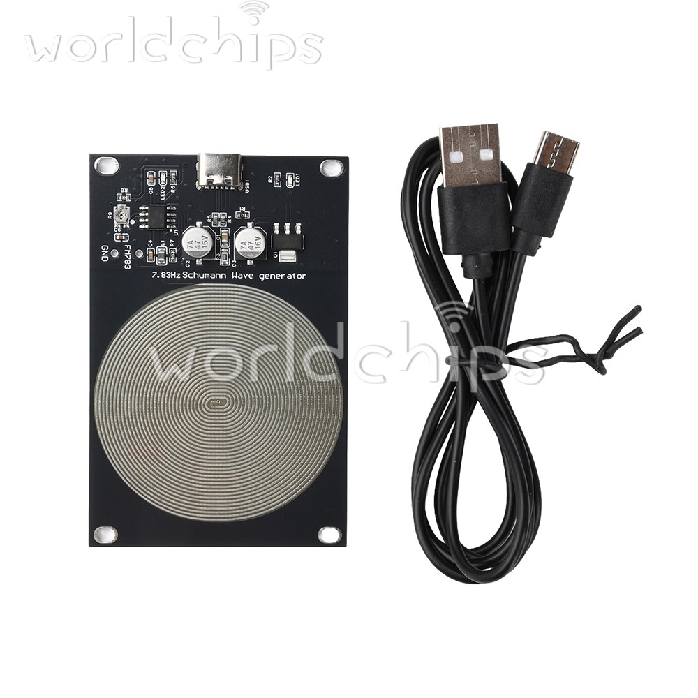 DC 5V 7.83HZ Schumann Wave Generator Ultra Low Frequency Pulse Generator Type C