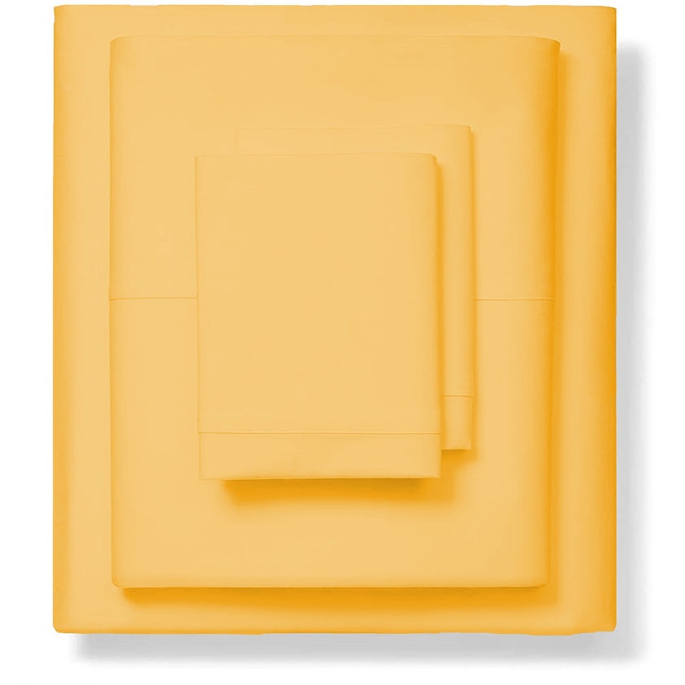 Soft Bedding 1000 - 1200 Thread Count Egyptian Cotton Gold Solid Select Item