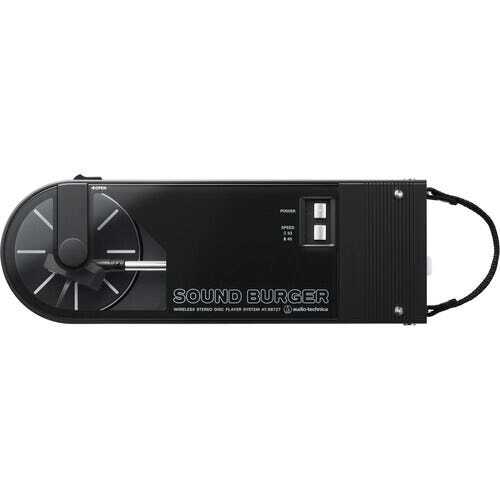 Audio-Technica AT-SB727-BK Compact Portable Turntable