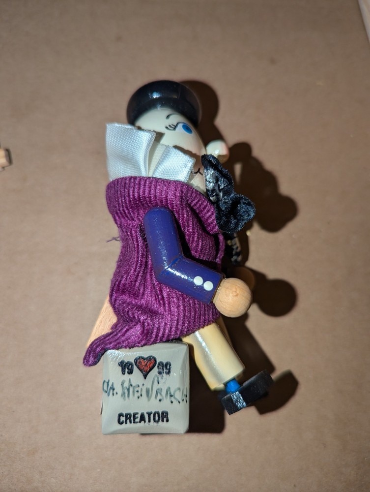 Rare Limited CREATOR 1999 Signed Steinbach - Humpty Dumpty - Mini Nutcracker