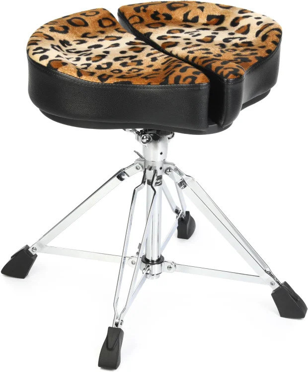 Ahead Spinal-G Saddle Drum Throne - Leopard