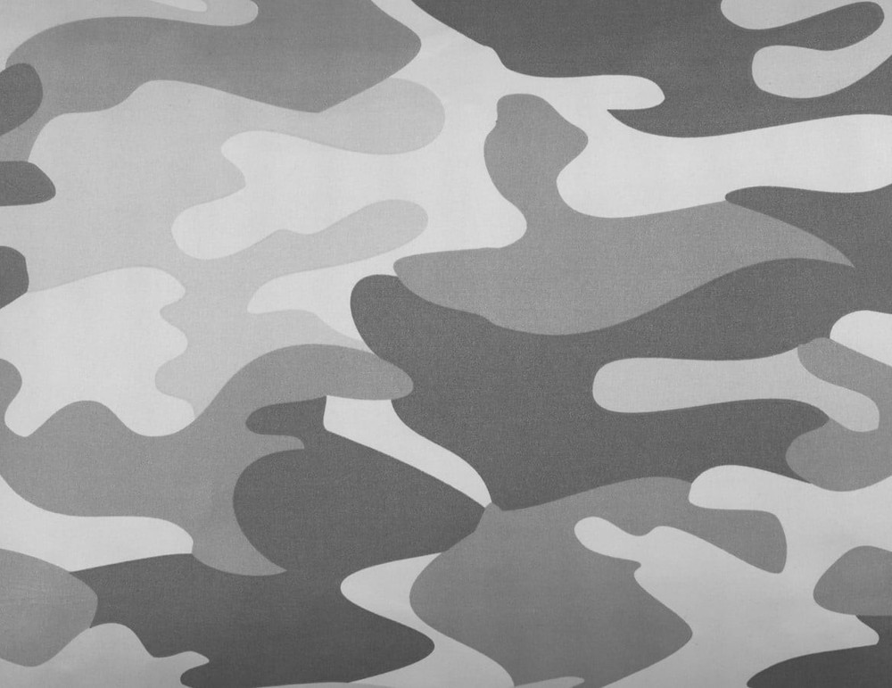 Gray Camouflage Bed in a Bag Full Multicolor Polyester