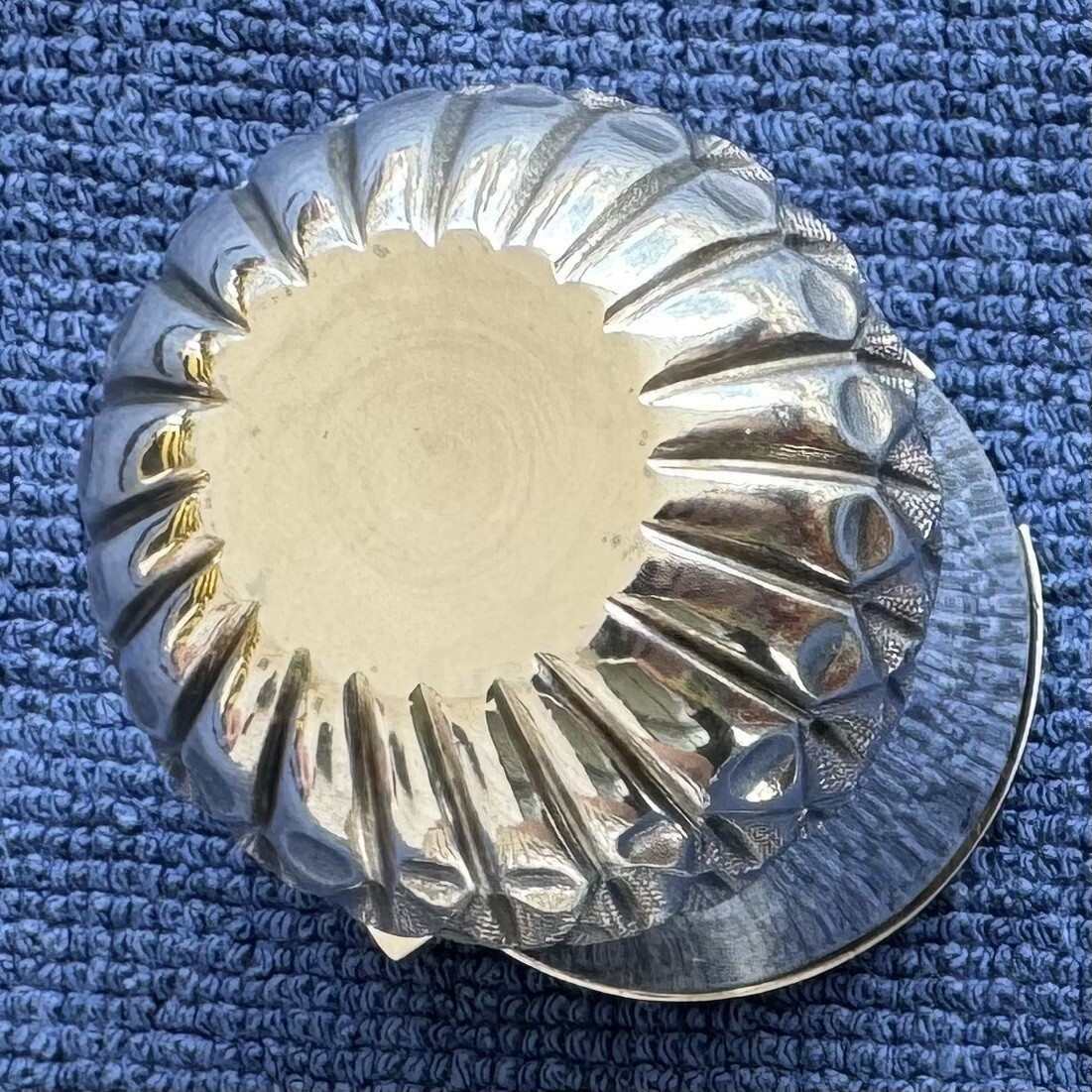 82 Grams Sterling Silver 1912 Scottish Thistle Cruet English Sheffield Fenton