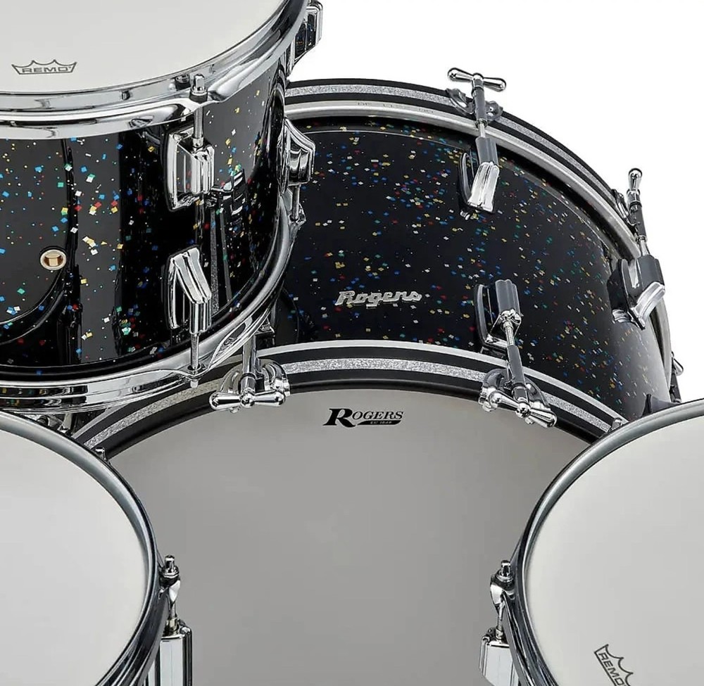 Rogers Cleveland Mardi Gras 3pc Drum Set