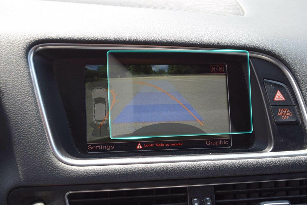 Crystal Clear Screen Protector for 2011 Audi Q5 Vehicle Navigation