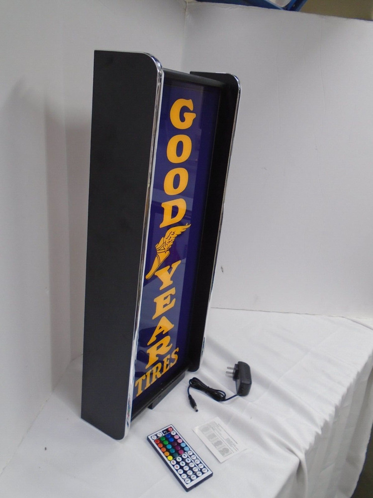 Goodyear Tires LED Display lighted sign lightbox Wall Hanging Light
