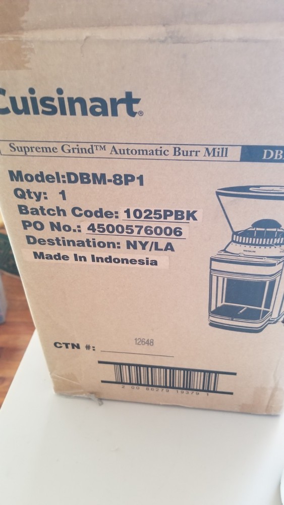 Cuisinart DBM-8P1 Supreme Grind Automatic Burr Mil