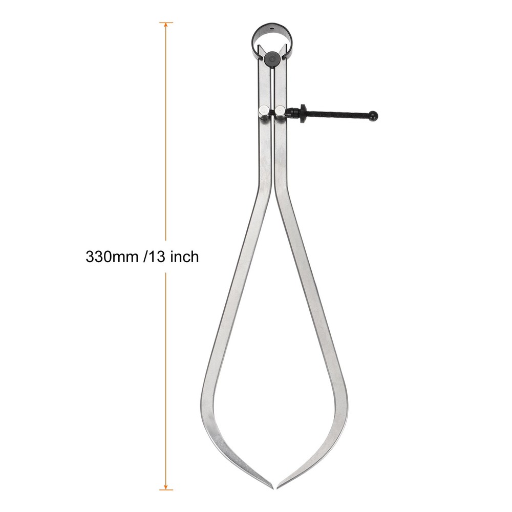 Spring Joint Caliper 12" 300mm Adjustable Spring Outside Caliper with Solid Nut