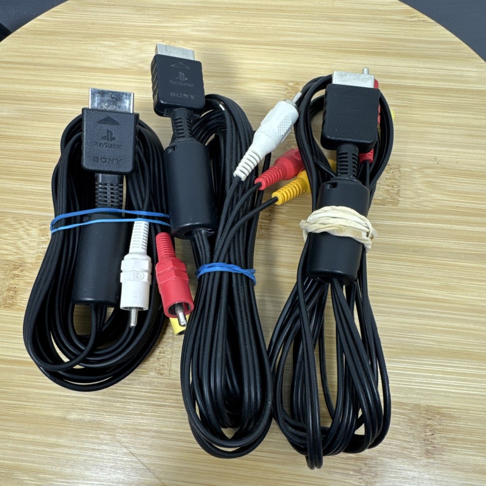 Original Sony Playstation RCA Cable A/V