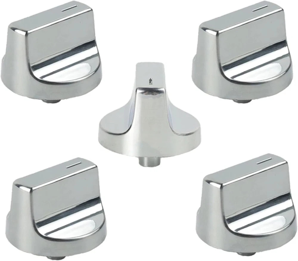 5 Pcs W10850010 Stove Knobs Replacment for Whirlpool Stove Knobs W 10850010
