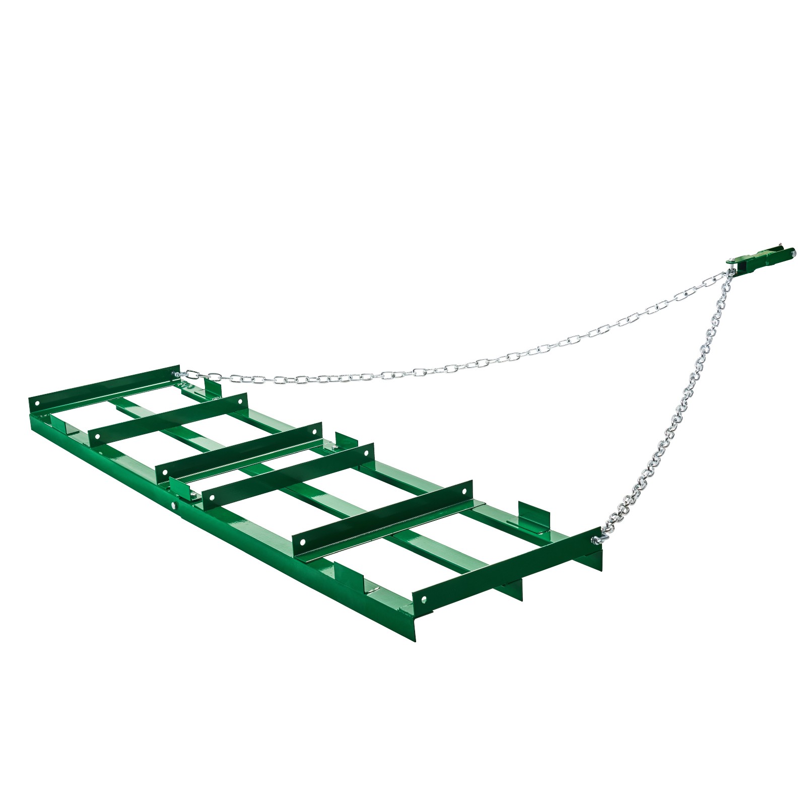 Drag Harrow 6 ft Heavy Duty Tow Behind Drag Harrow Driveway Grader Rake