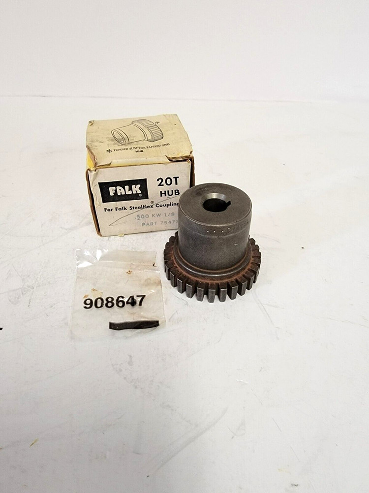 FALK STEELFLEX COUPLING 20T. 1/2" BORE. 754772.