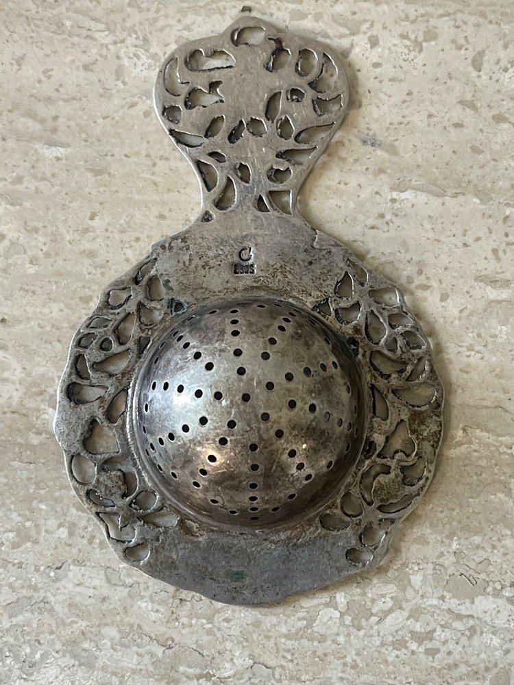 Vintage 830. Silver Tea Strainer