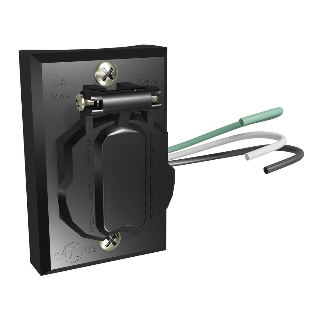 Adjusta Post 320 Ezee-Change Photo Cell Relay , Black