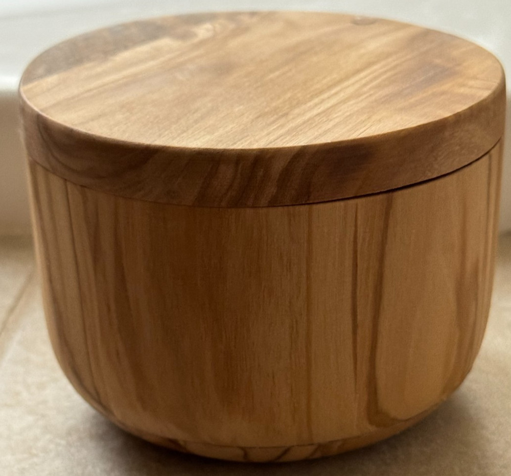 Olivewood Salt Keeper NWT by Sur la Table