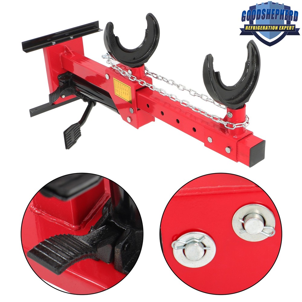 Red 4.5T Coil Spring Compressor Auto Strut Hydraulic Compressor Removing Tool