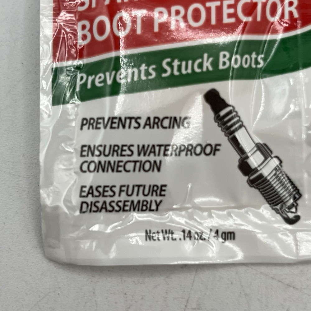 NEW!! 25 Pack AGS Spark Plug Boot Protector Lube Single Use 0.14 oz Pouch - SP-1