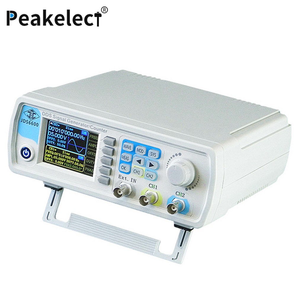 Peakelect JDS6600 Digital Control Dual-Channel DDS Waveform Signal Generator