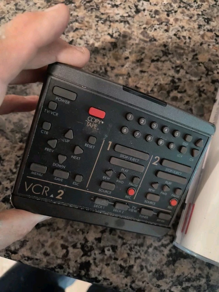 VCR.2 Dual Video Tape Deck Remote IR Controller