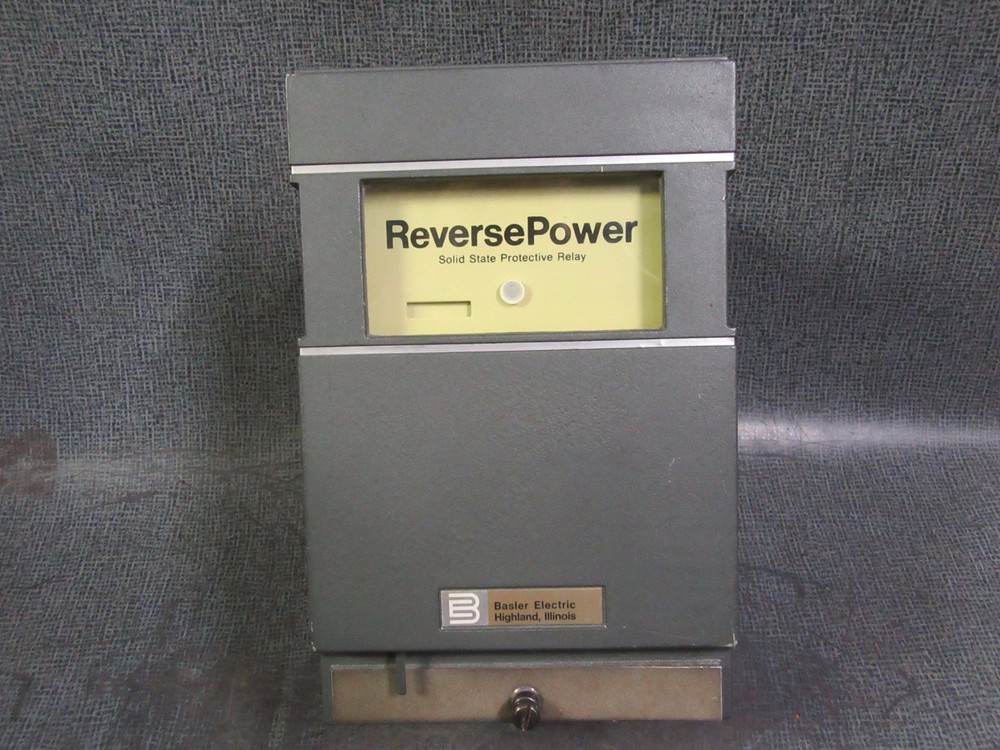 BASLER ELECTRIC PRP110 REVERSE POWER SOLID STATE PROTECTIVE RELAY 9055600100