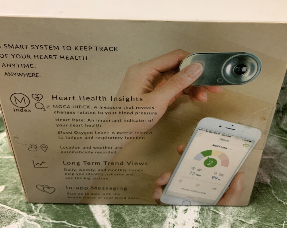 ⚡️MOCACARE Personal Heart Health Tracker - Wireless Bluetooth 🆕