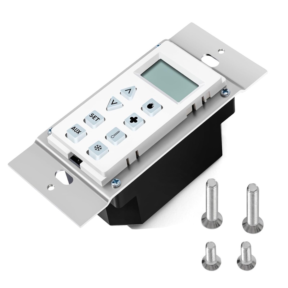 Fenglesha HTI-12-007 Wall Switch Control Assembly Compatible with White