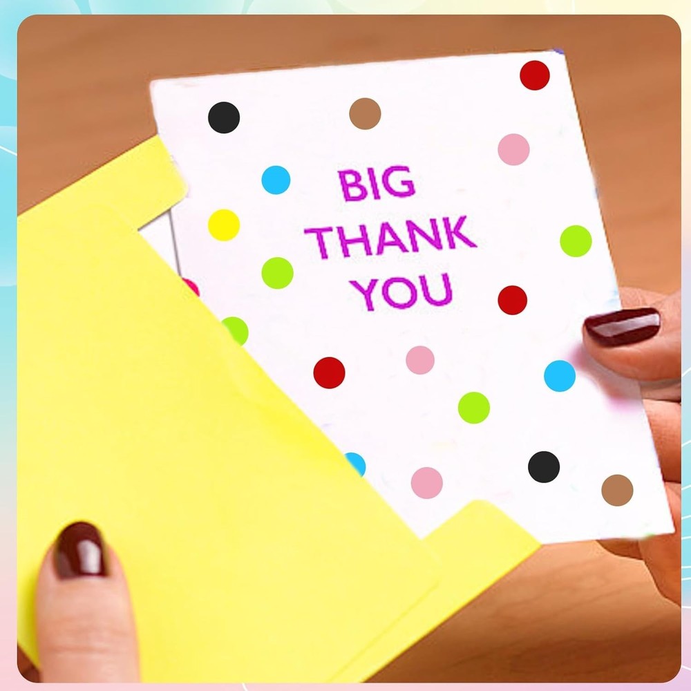 Dot Stickers - 3/8 Inch White Circle Labels, 3000pcs Self-Adhesive Writable C...