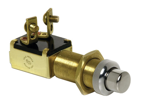 Cole Hersee M-492-BP Push Button Switch w/Screw