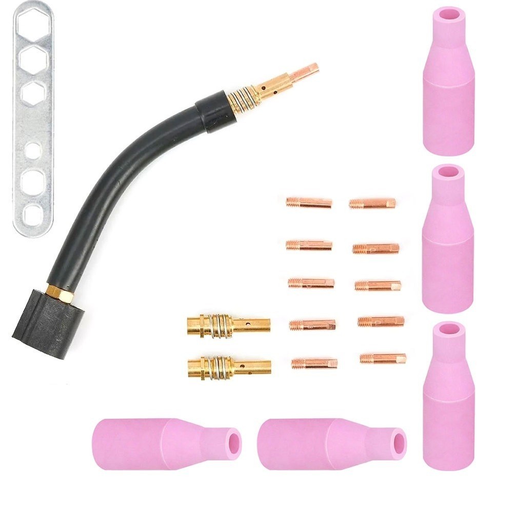 Welding Efficiency Boost Comprehensive 19 PCS Accessory Kit for MB15/TAK