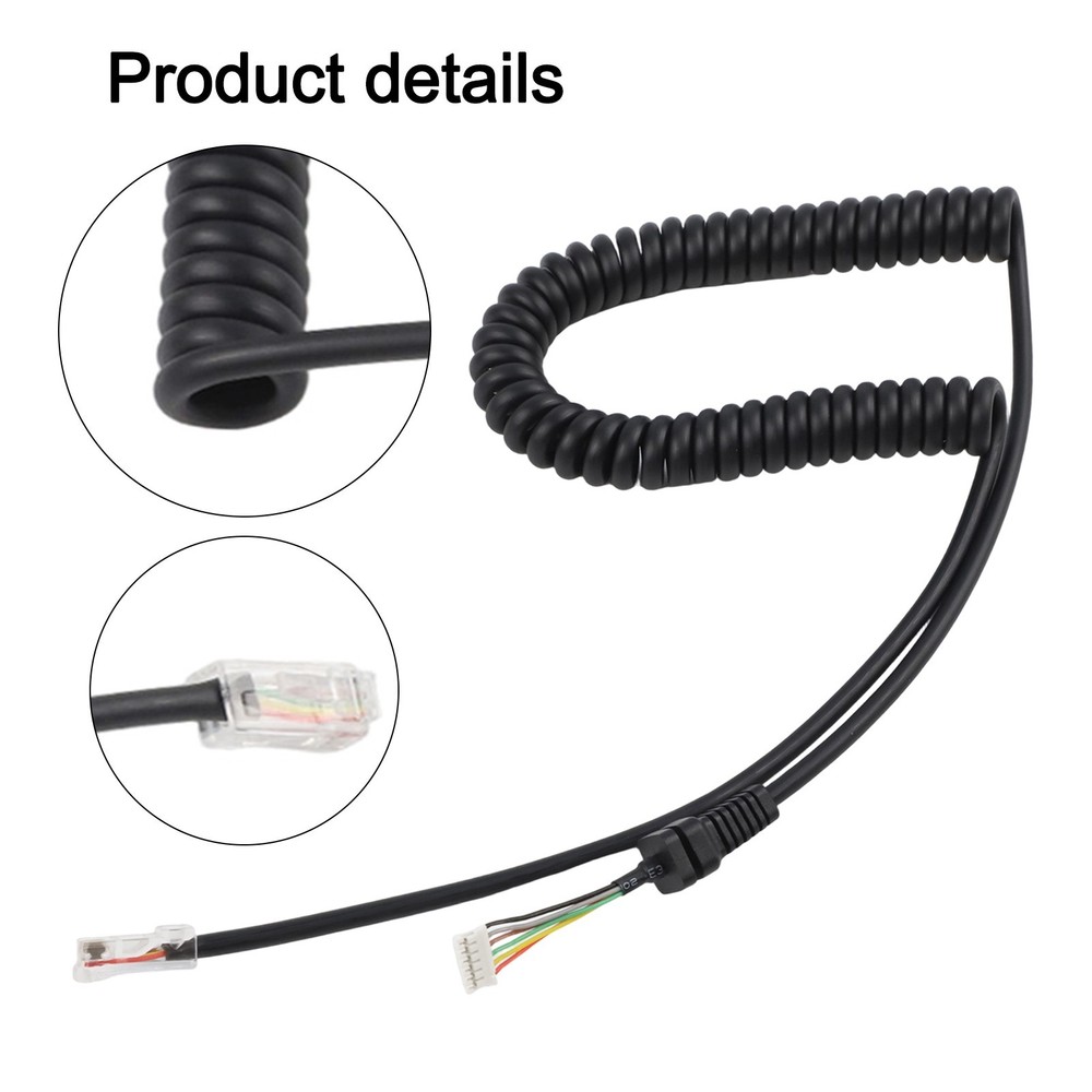 Microphone Cable Adjustable Length Compatible With MH-48, MH-42, MH-36