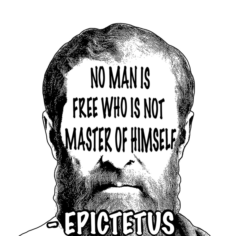 Epictetus Quote Sticker Collection