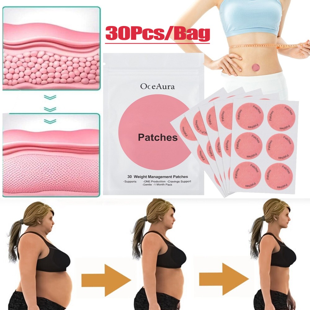 Extra Strong Slimming Patches Weight Loss Diet Aid Detox Slim Pad Fat Burner USA