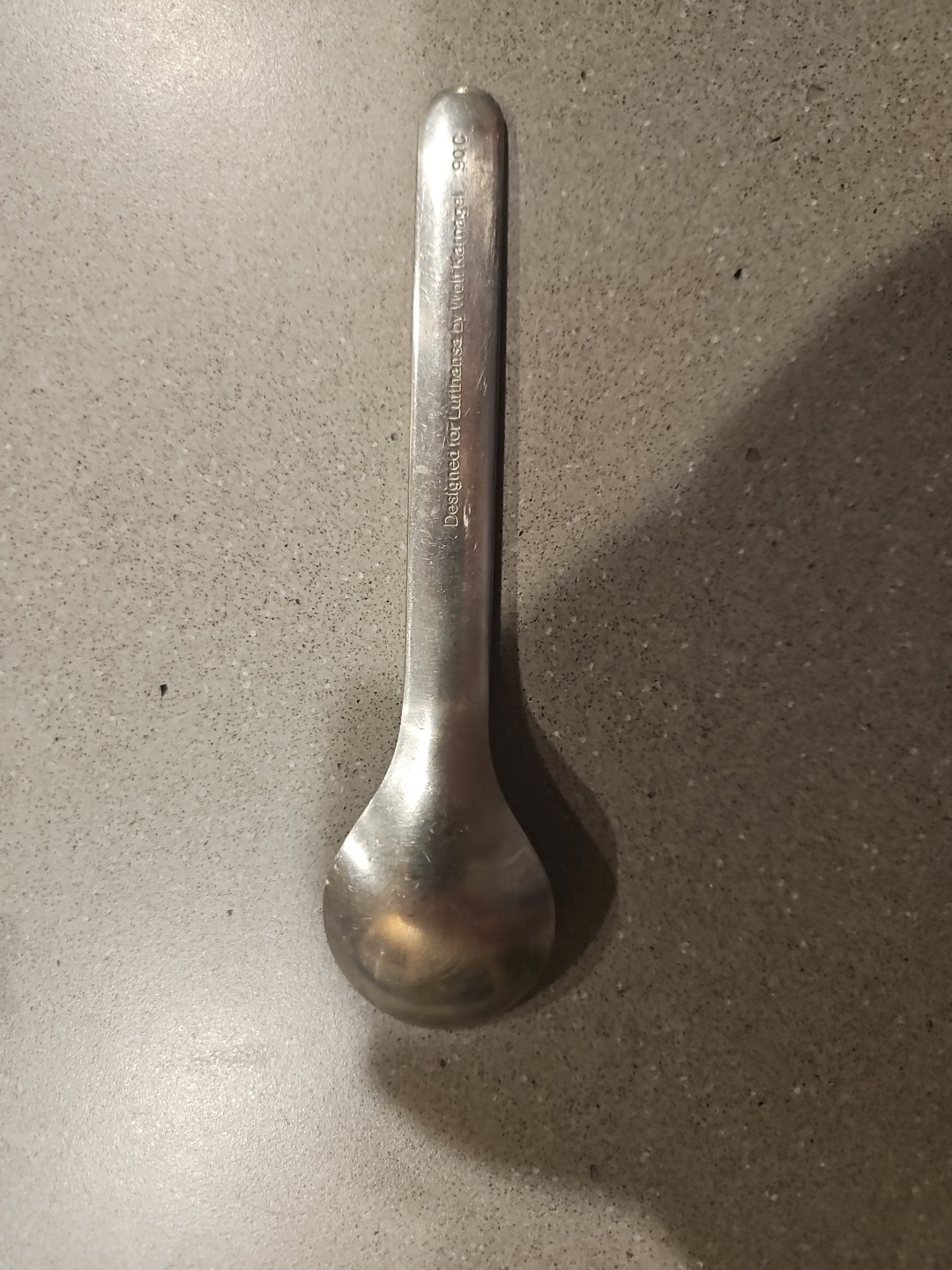 Vintage Lufthansa WMF Wolf Karnagel Design Spoon 90c