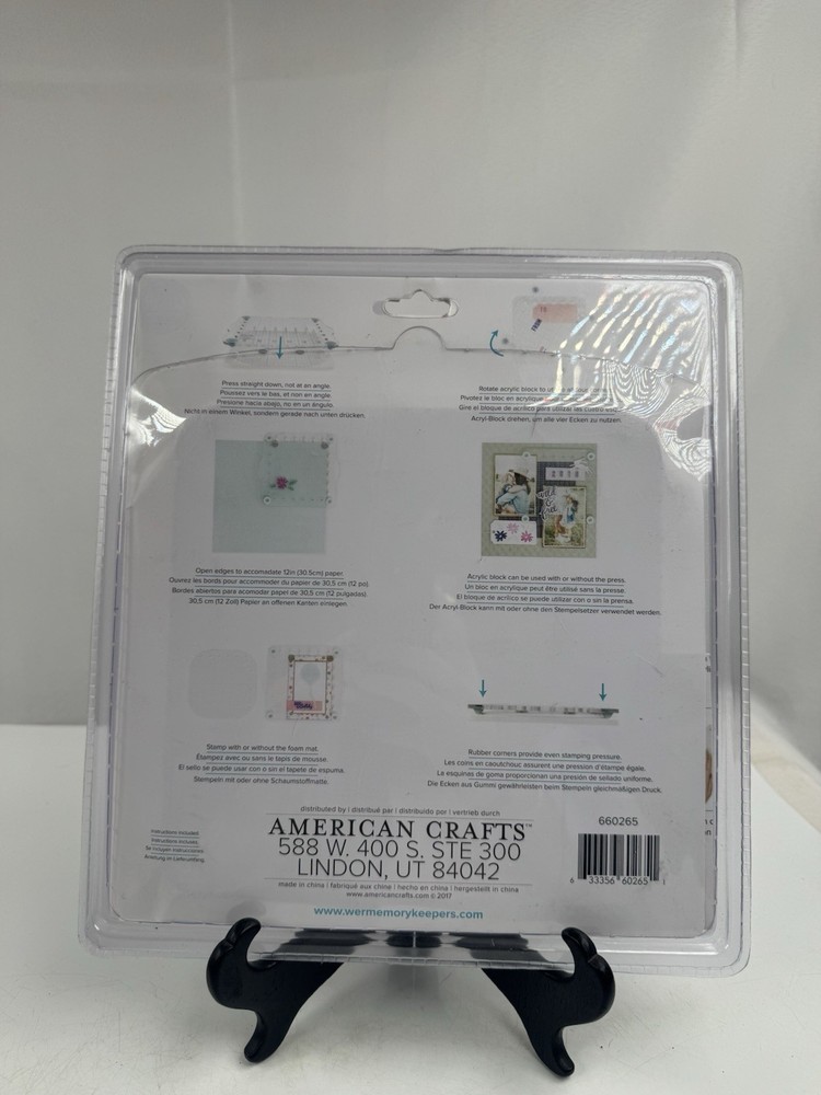 We R Memory Keepers Crafter's Essentials Precision Press Advanced 5-Piece Set