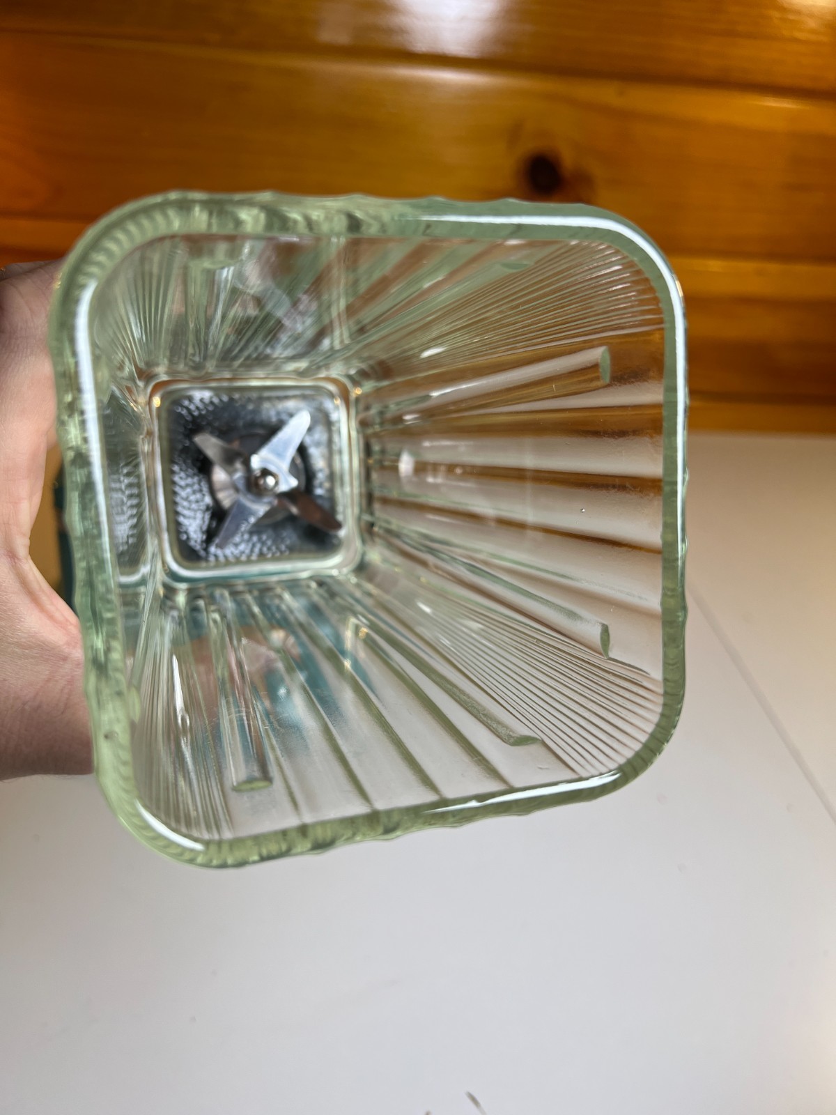 Vintage 1950s Dormeyer Model 5906 Turquoise Teal Blender Glass Chef Logo CHICAGO