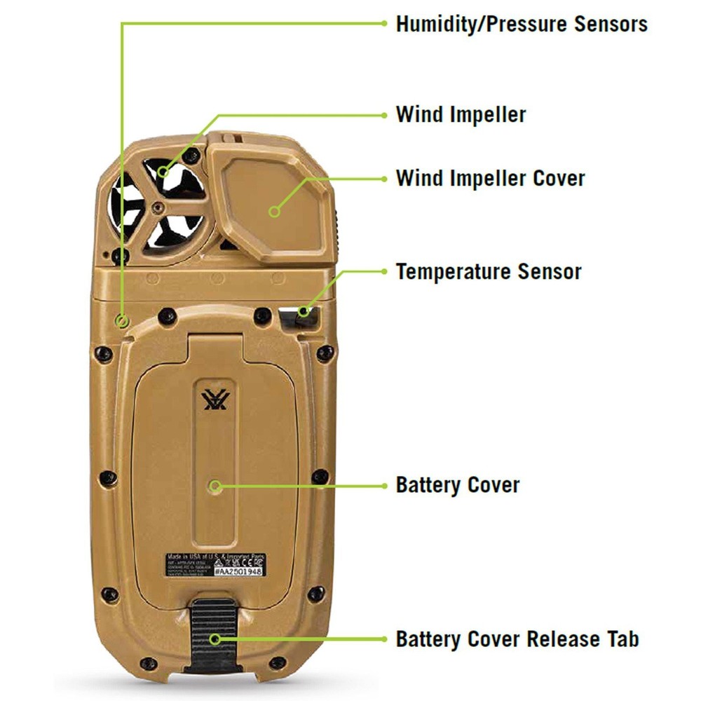 Vortex Ace Ballistic Weather Meter